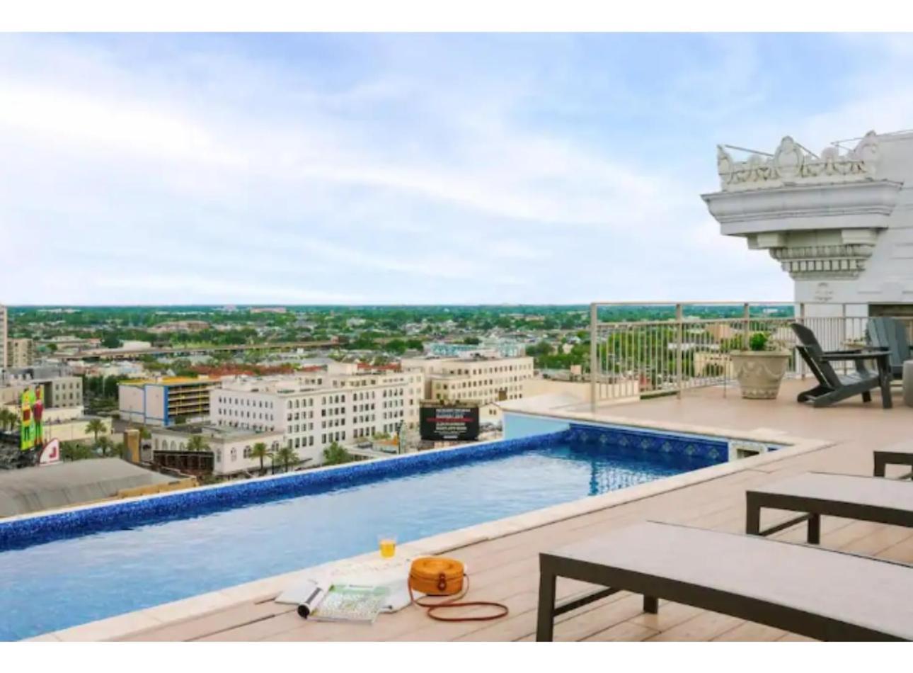 Amazing Condos Beautiful View 2 Blocks To French Quarter, Small Rooftop Pool, Gym, Seanger Theater, Super Dome, And Bourbon St Nowy Orlean Zewnętrze zdjęcie